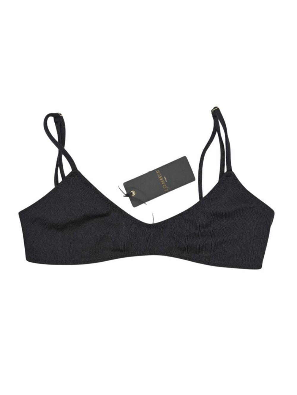 Sommer Swim Pilar Top in Nero
